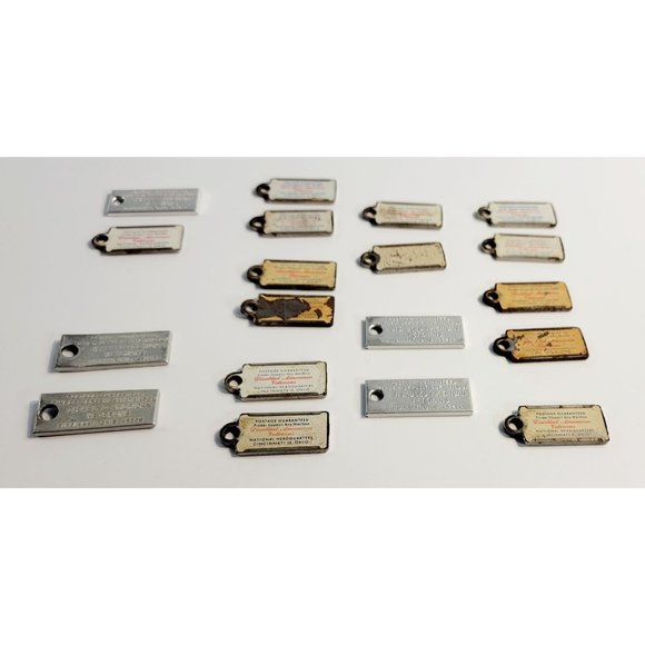 Lot Of 19 DAV Disabled American Veterans Keychain Tags - Picture 4 of 4